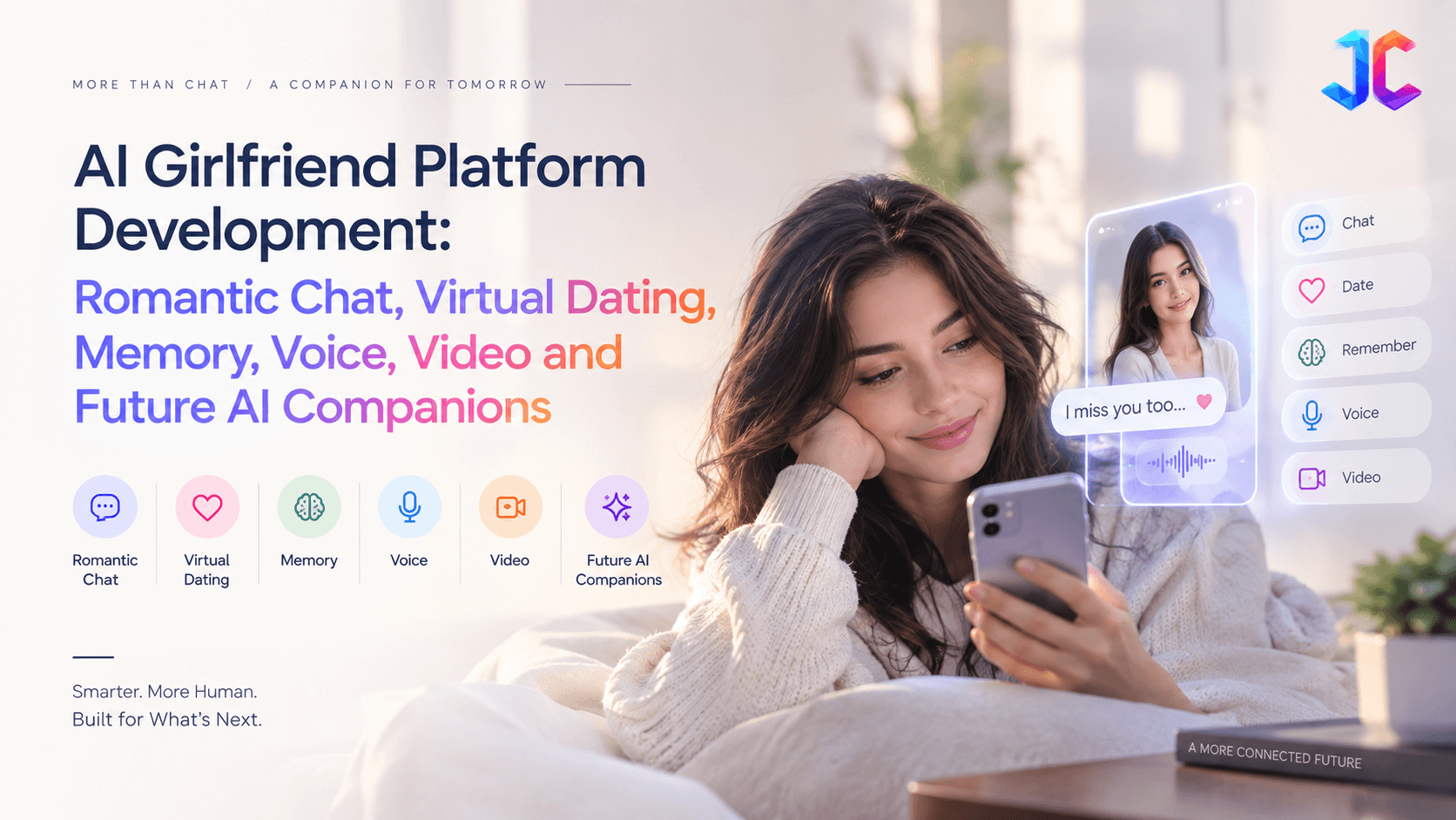 AI Girlfriend Platform Development in 2026: AI Companion Apps, Memory, Voice & Multimodal Intelligence
