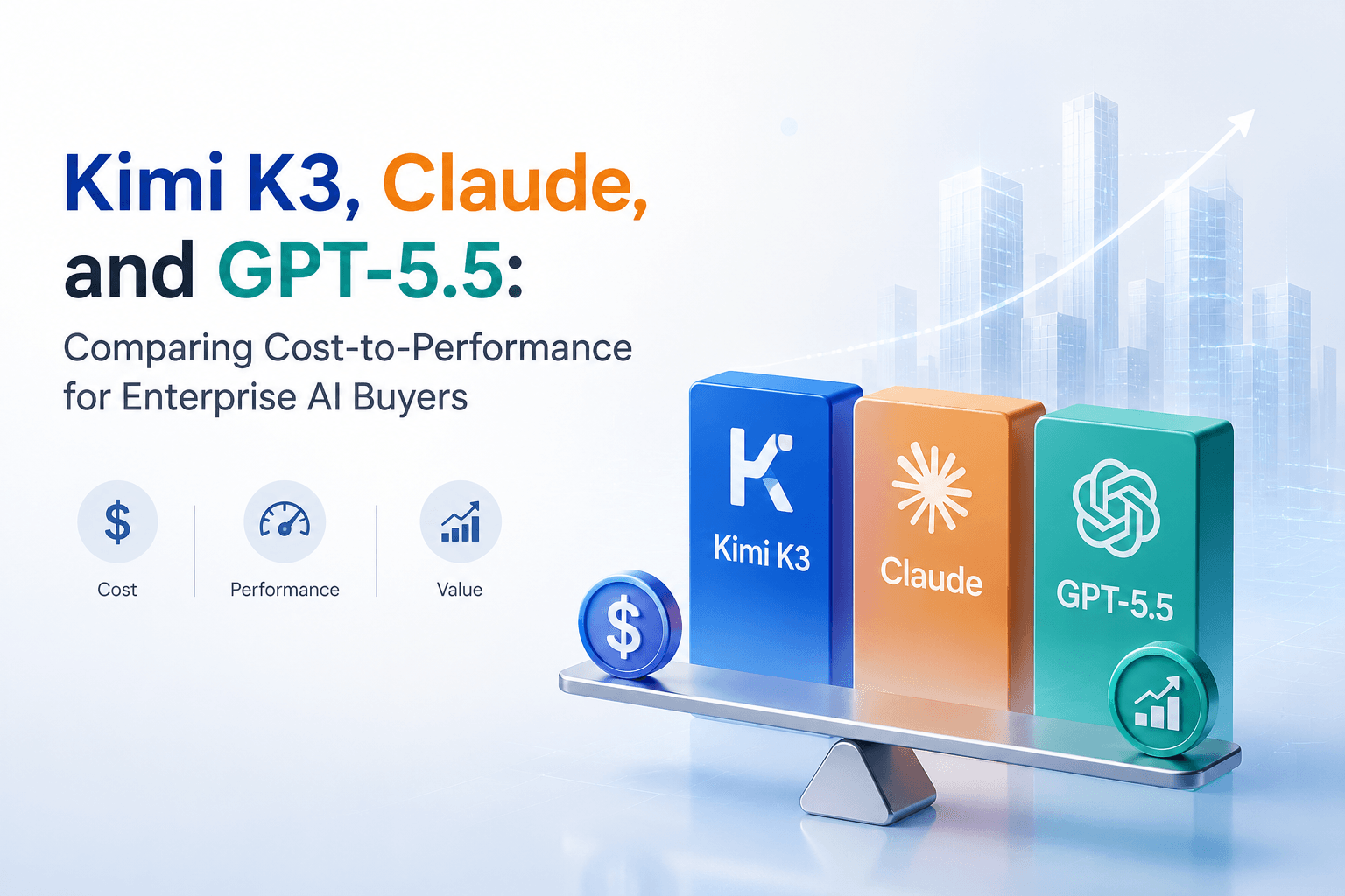Kimi K3, Claude, and GPT-5.5: Comparing Cost-to-Performance for Enterprise AI Buyers