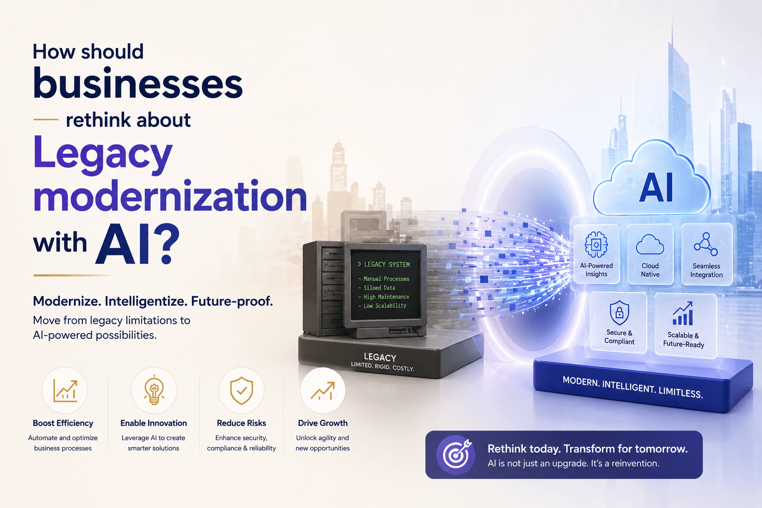 How Should Businesses Rethink Legacy Modernization with AI?